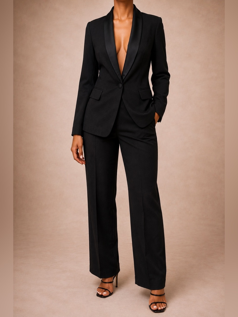 Ralph Lauren Black cashmere Women's Blazer